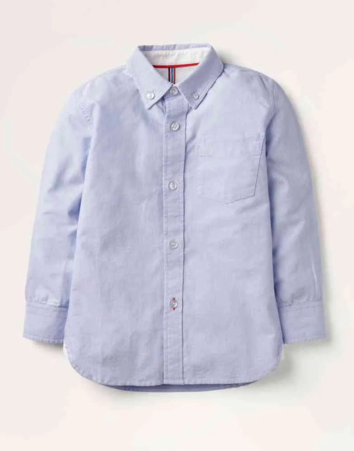 Boys Oxford Shirt3Y-12Y Blue